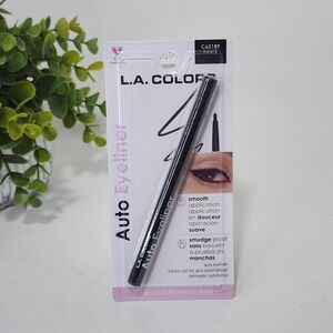 L.A. COLORS Auto Eyeliner Black C62189 Smudge Proof Pencil ~ Cruelty-Free ~ New